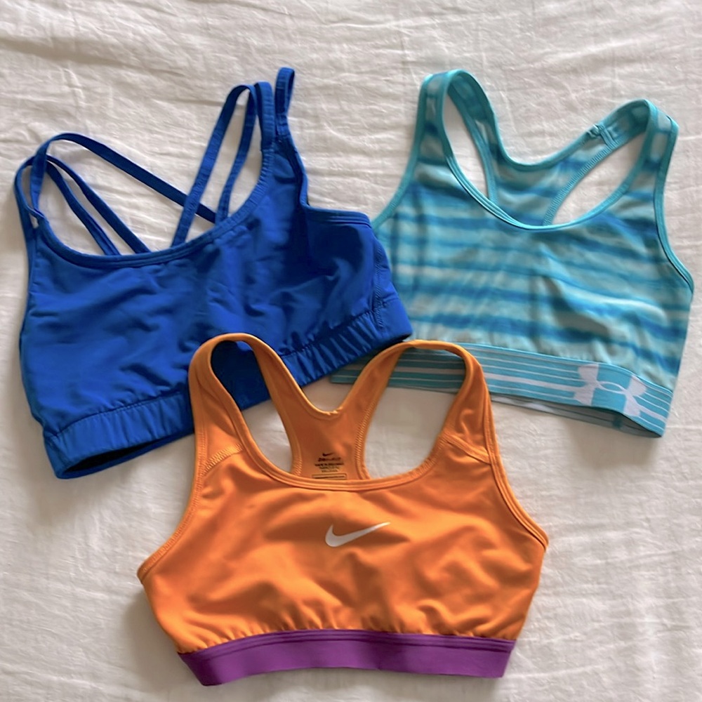 🎉 BOGO! 2/$12!  Nike/UA/Gap Sports Bra Bundle